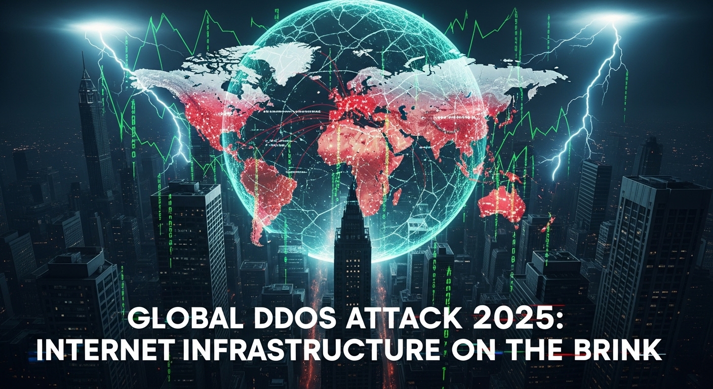 Serangan DDoS Global 2025: Infrastruktur Internet di Ambang Krisis